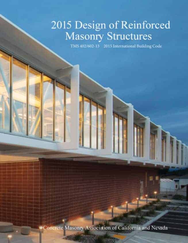 2015 Design of Reinforced Masonry Structures