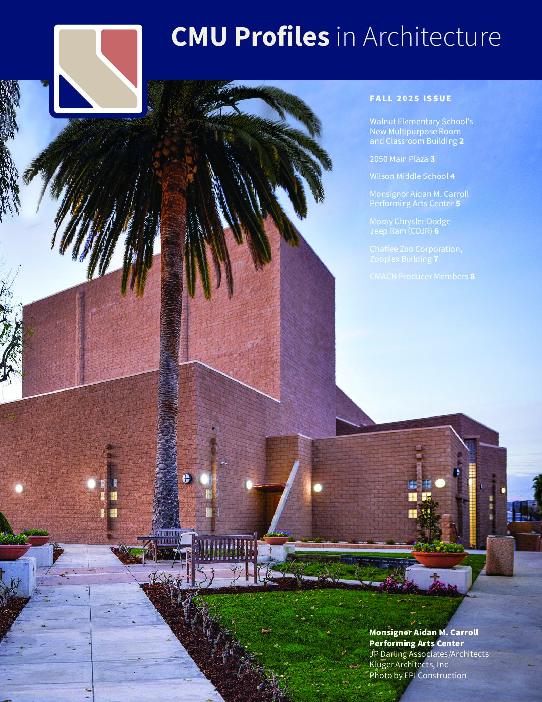 CMU Profiles in Architecture – Fall 2025